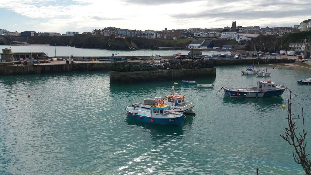 Bed and Breakfast Cliff House New Quay Exterior foto