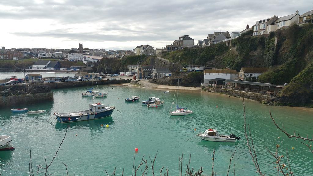 Bed and Breakfast Cliff House New Quay Exterior foto