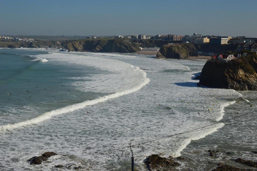 Bed and Breakfast Cliff House New Quay Exterior foto