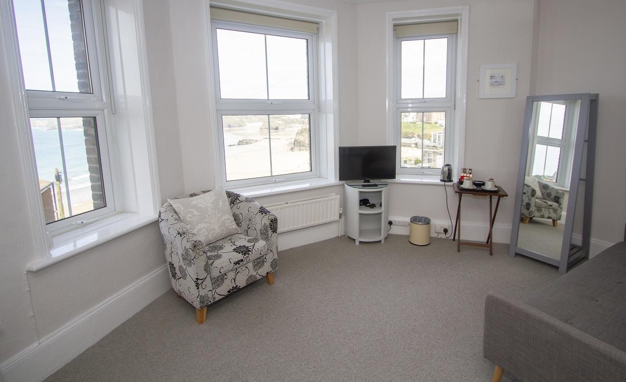 Bed and Breakfast Cliff House New Quay Exterior foto