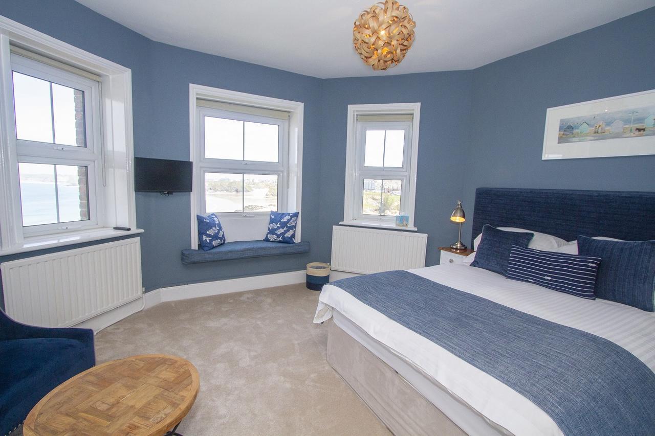 Bed and Breakfast Cliff House New Quay Exterior foto