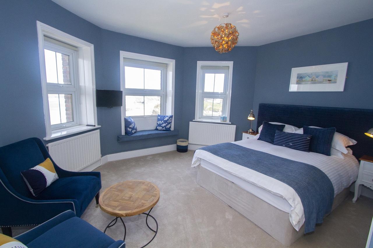 Bed and Breakfast Cliff House New Quay Exterior foto