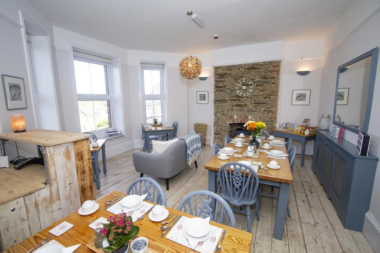 Bed and Breakfast Cliff House New Quay Exterior foto